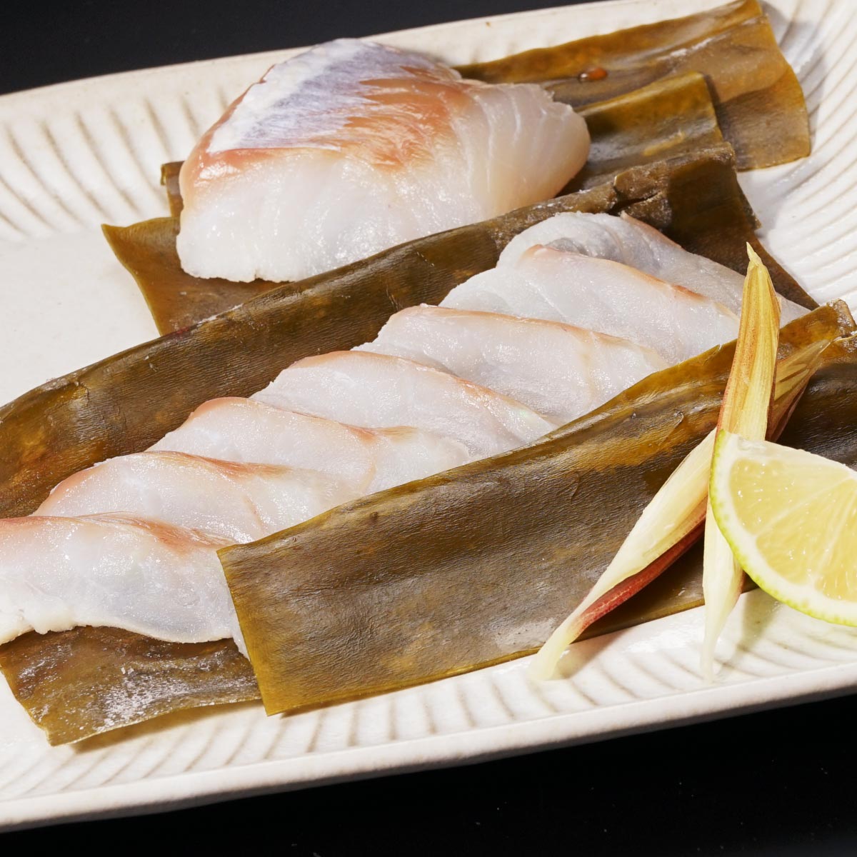 タラ 昆布締め