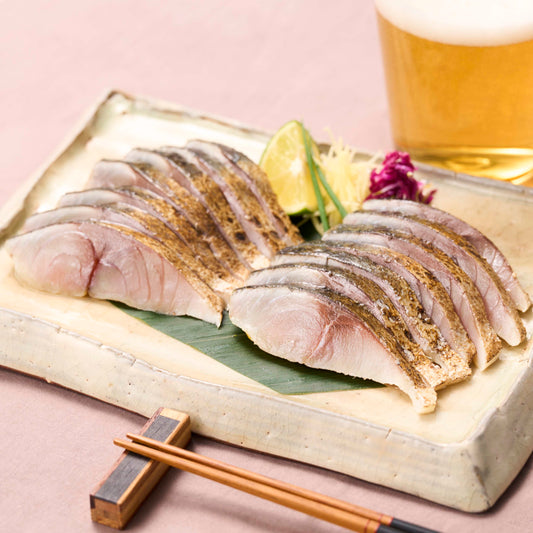 しめ鯖炙り